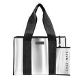 Case-Mate Silver Chrome Beach Tote Shoulder Bag