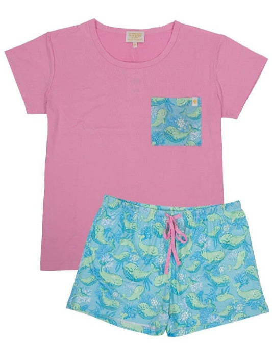 Whale T-shirt Pajamas
