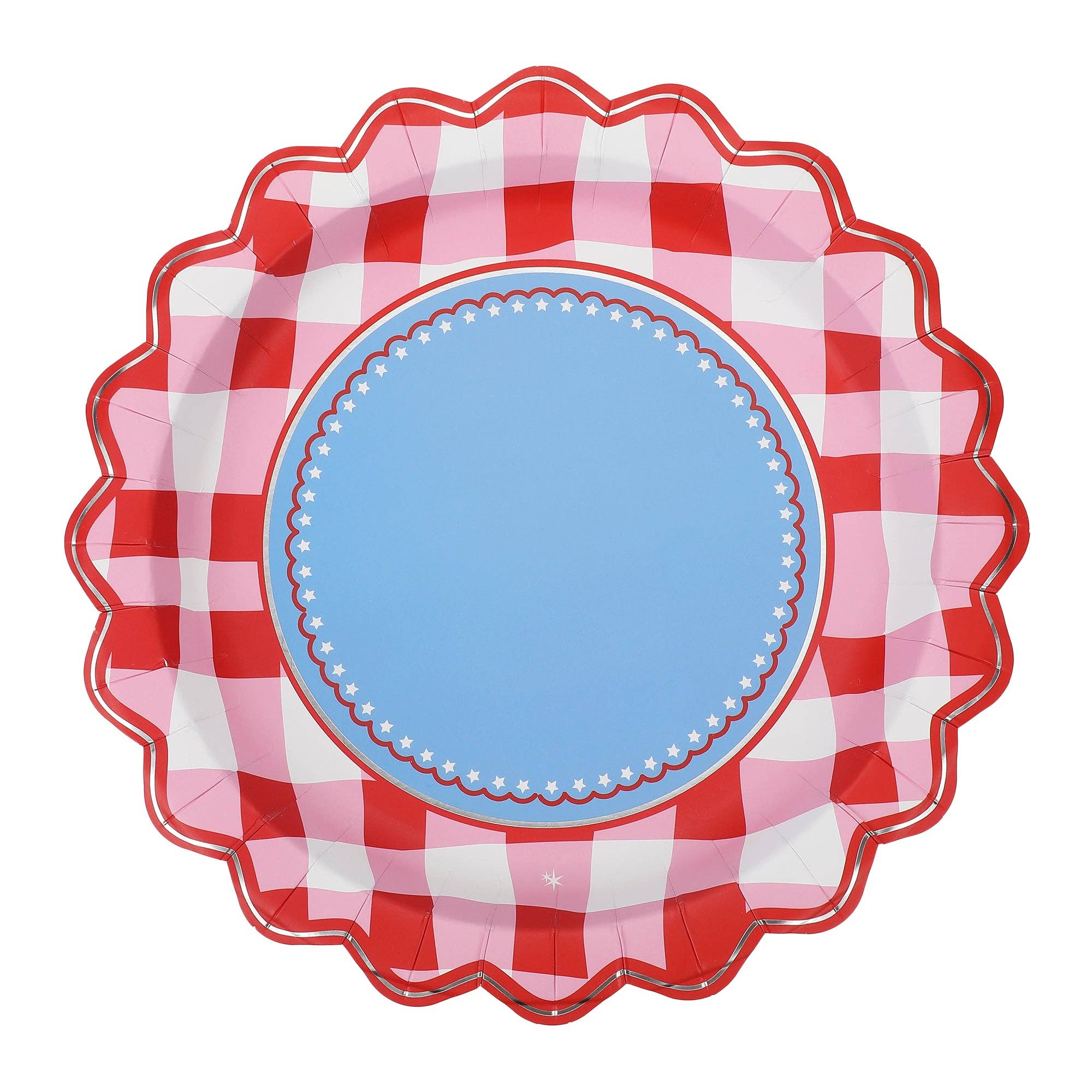 Picnic Perfect Gingham Dinner Plates (10 ct)