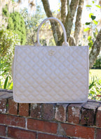 Niall Quilted Tote