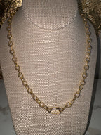 Alexis Necklace with Blair Carabiner 18"