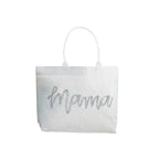 Mama Sparkle Tote Bag (Pink, Blue, White)
