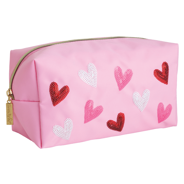 Pink Hearts Sparkle Case
