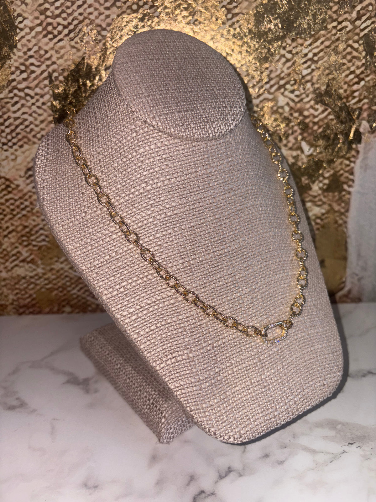 Alexis Necklace with Blair Carabiner 18"