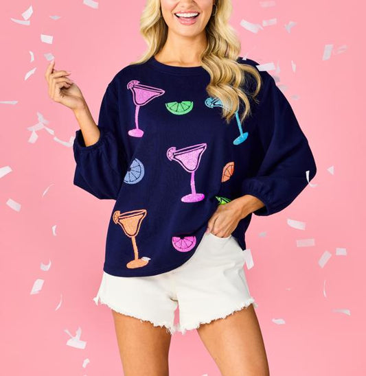 Sip & Sparkle Sweater