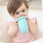 Dropped it Again Happy Sippy Cup: Blue