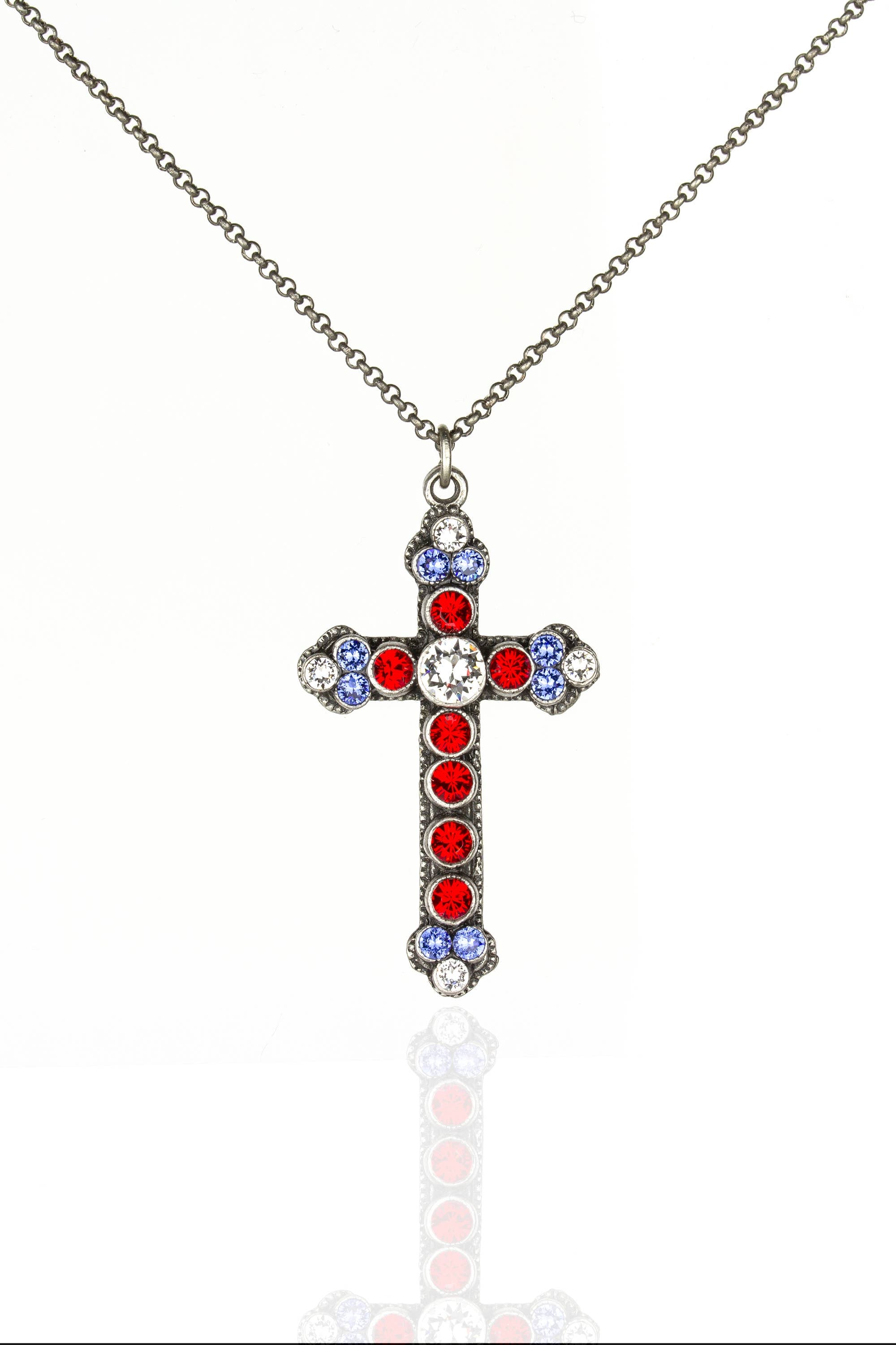 Americana Cross Necklace