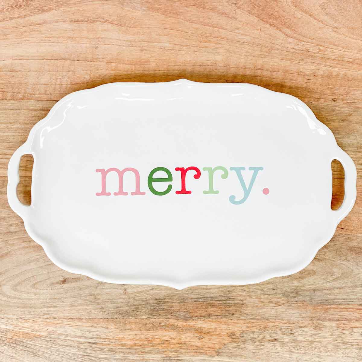 Merry Platter 16.5x10