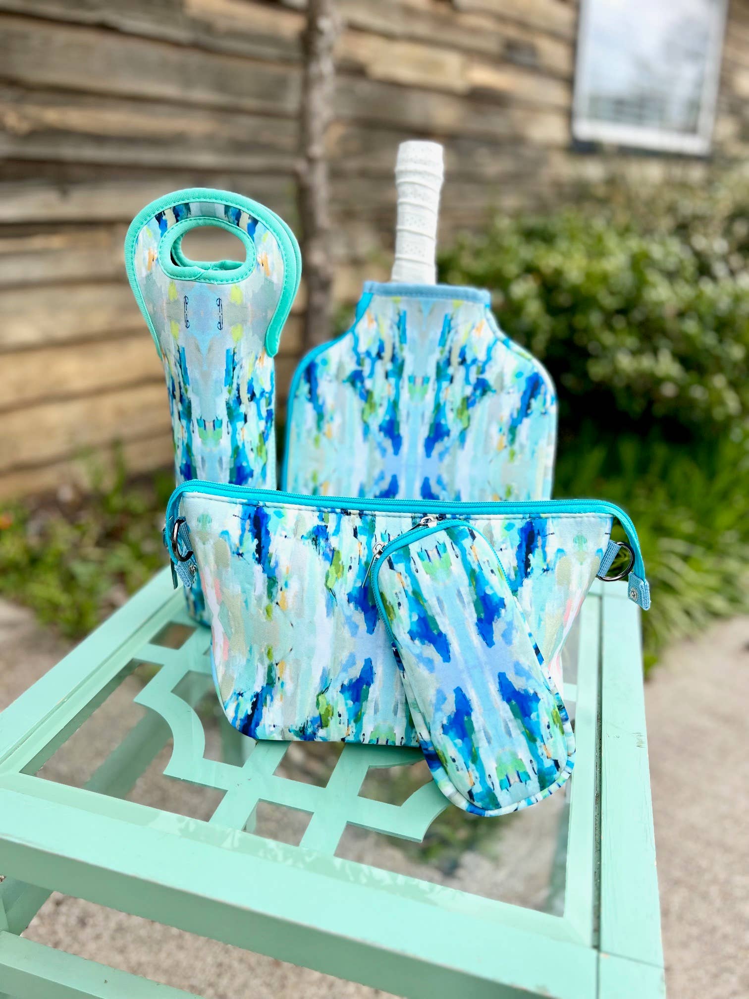 Wintergreen Pickleball Paddle Cover | Laura Park