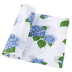 Hydrangeas Swaddle Blanket