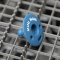 Mini Man Bubbi™ Pacifier: Blue