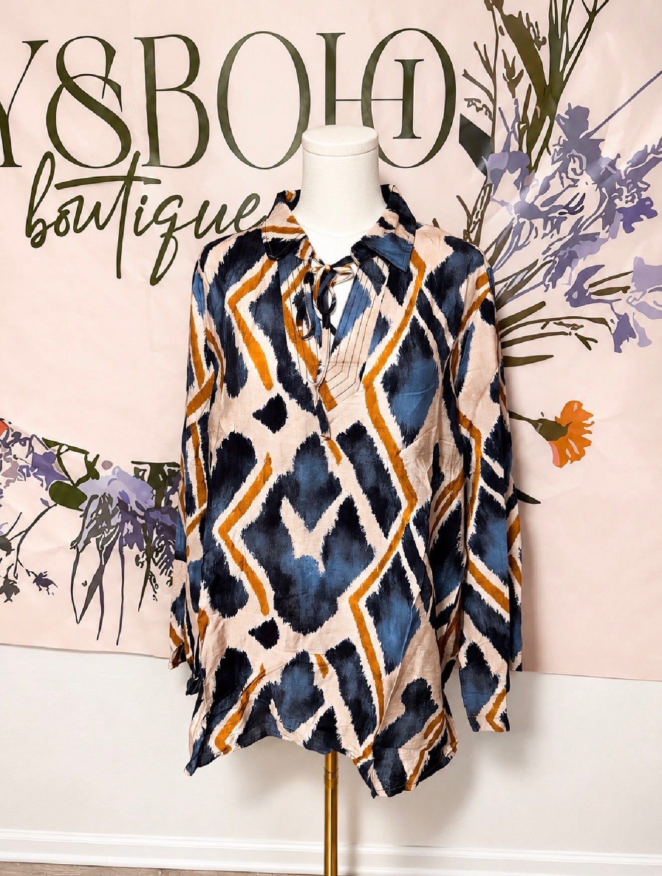 Blue Ridge Boho Top