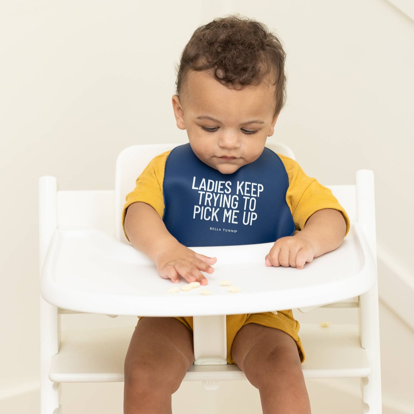 Ladies Pick Me Up Wonder Bib: Blue