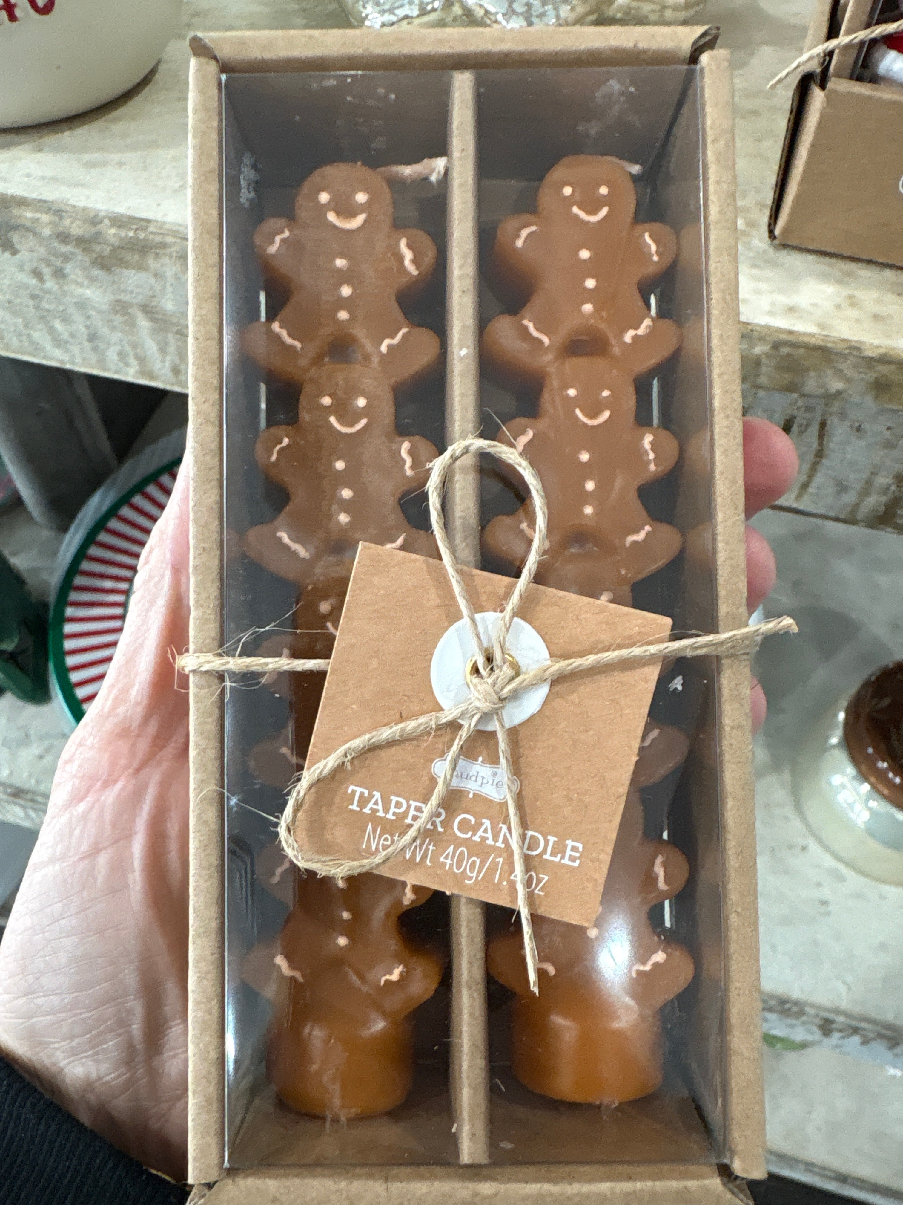 Christmas Mini Taper Candles