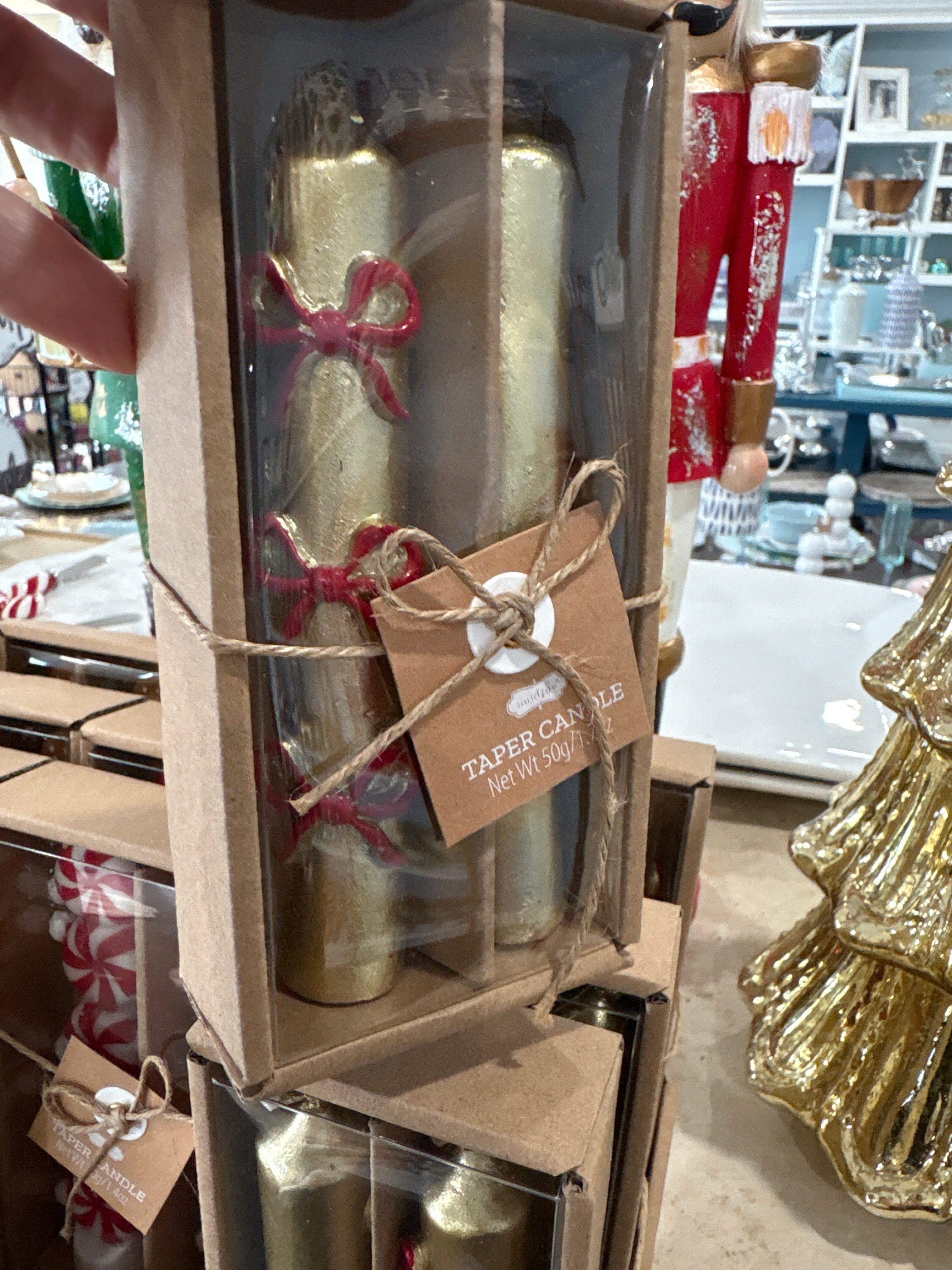 Christmas Mini Taper Candles