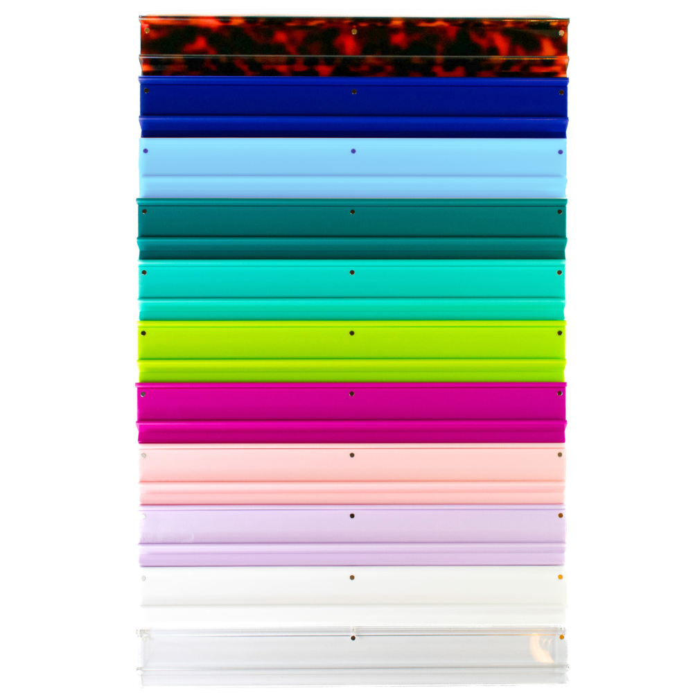 MAHJONG RACKS- Solid Macaron Blue