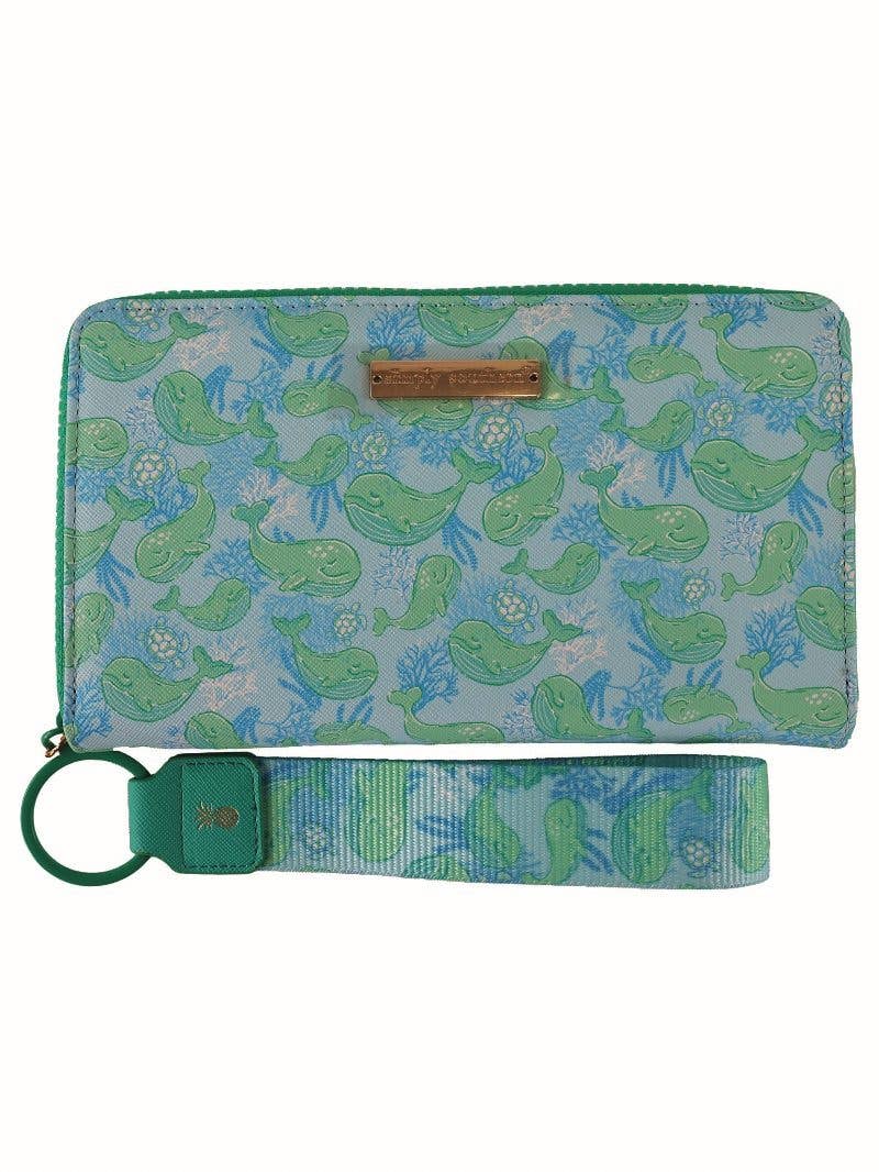 Water Flower Phone Wallet