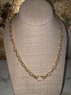 Alexis Necklace with Blair Carabiner 18"