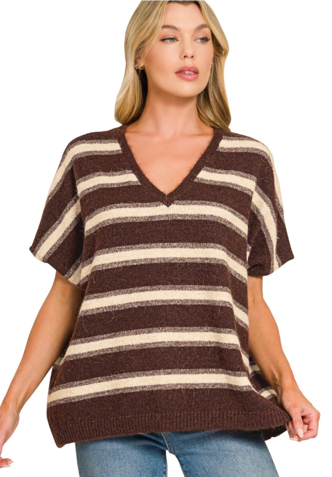 Chocolate Cream Sweater