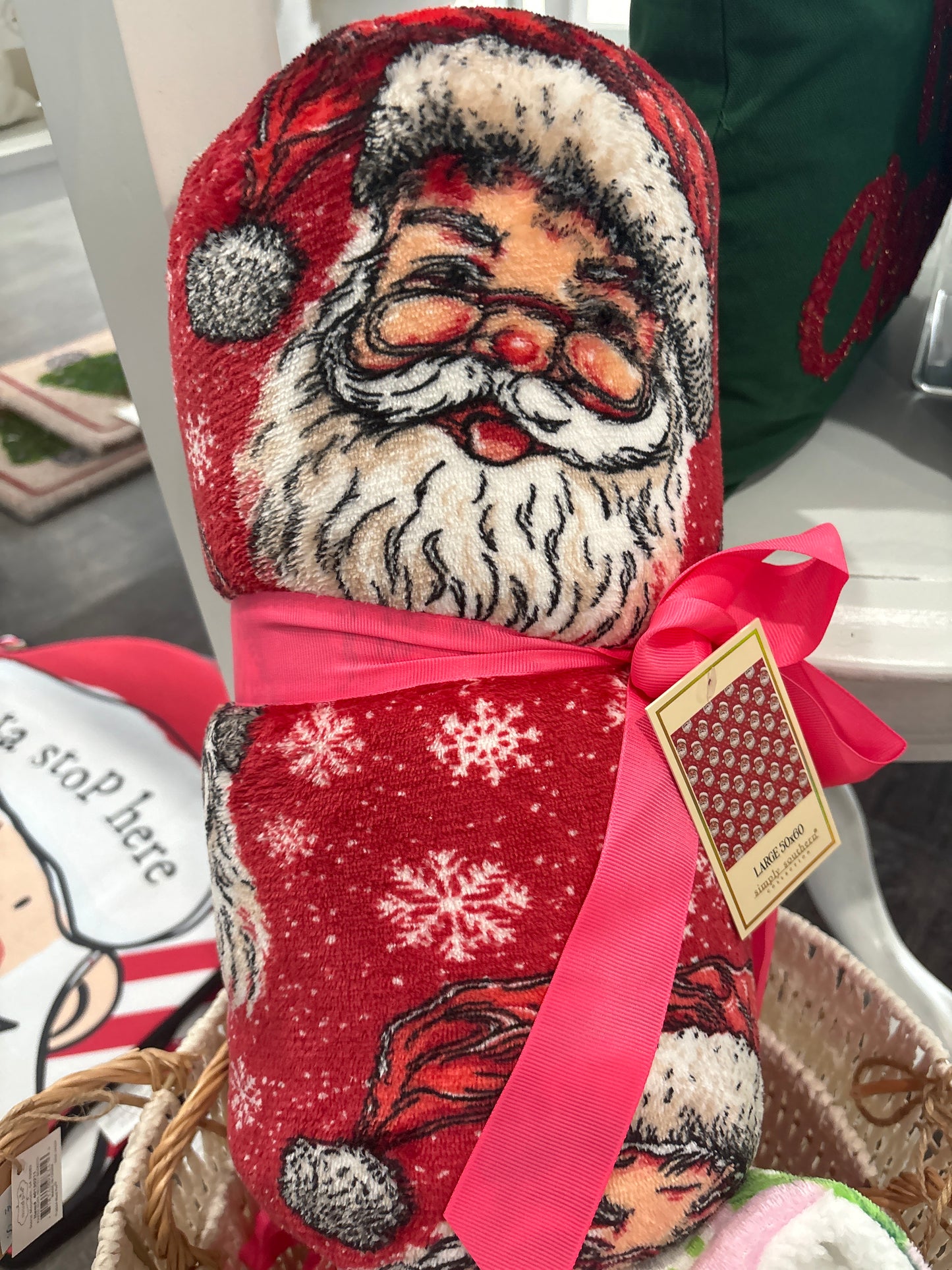 Simply Southern Christmas Blanket