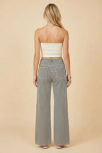 Walk the Line Wide Leg Pants