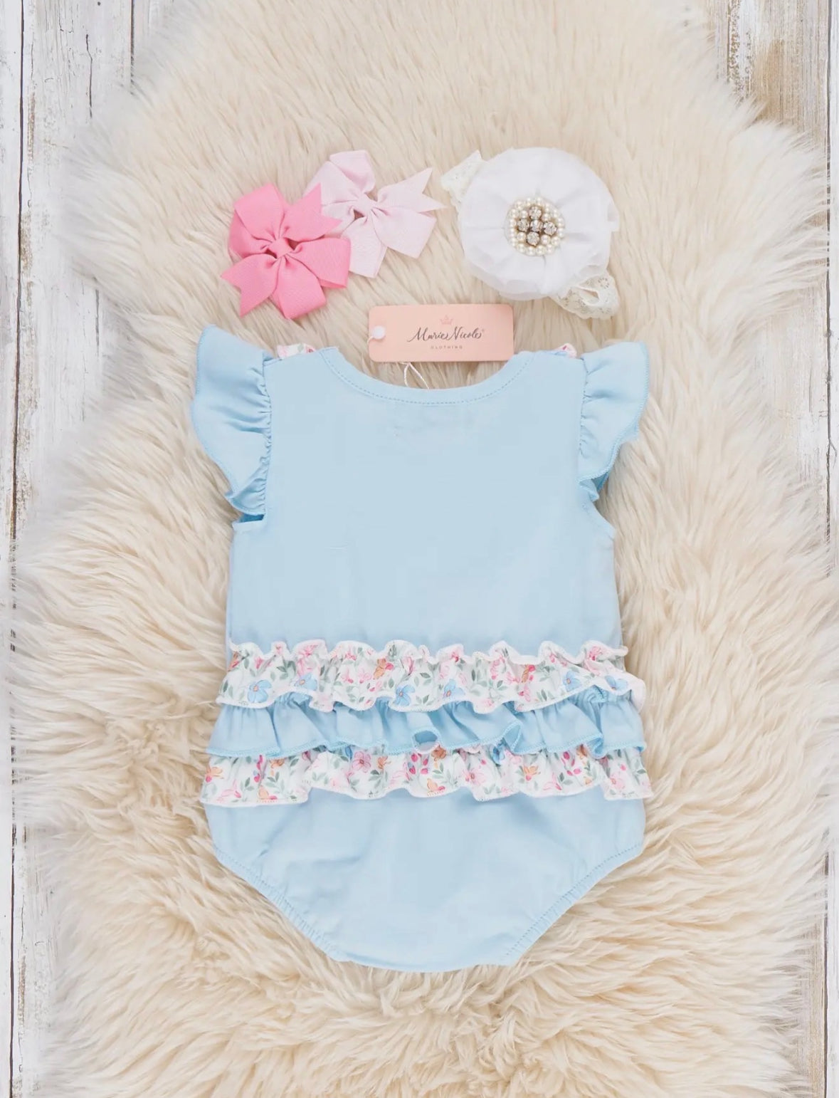 Floral Bunny Flutter