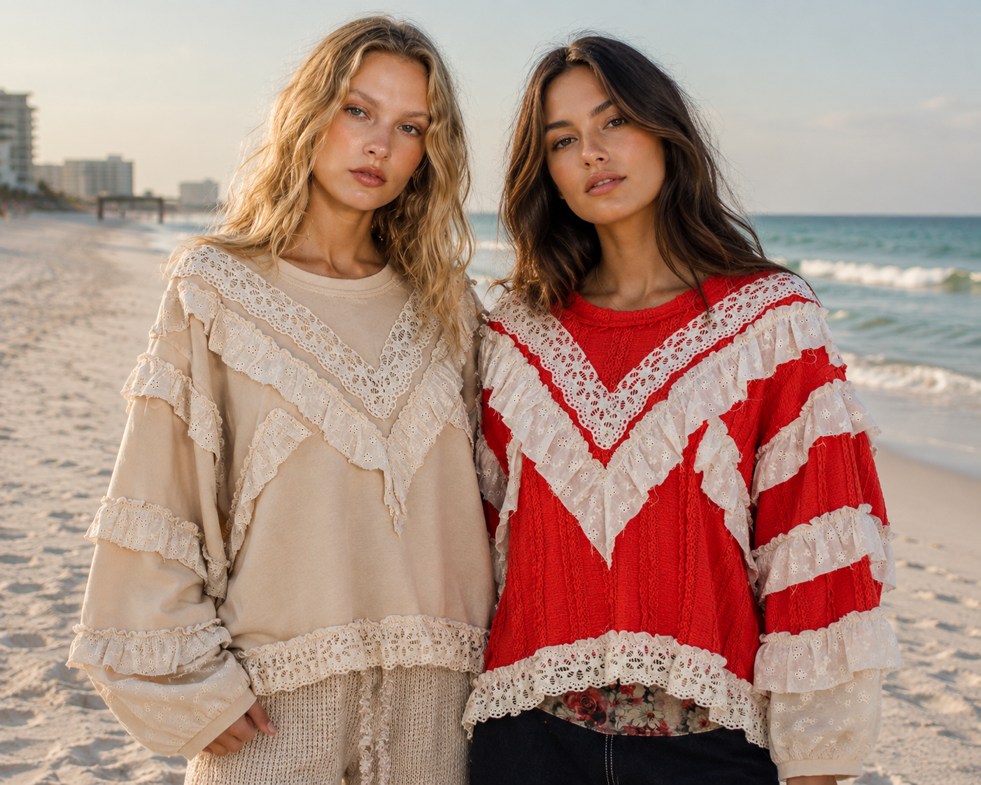 Lace Me Lovely Sweater