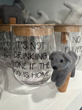 It’s not drinking alone -Topper Set
