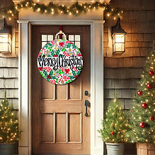 DK Lg Christmas at Nana's Door Hanger