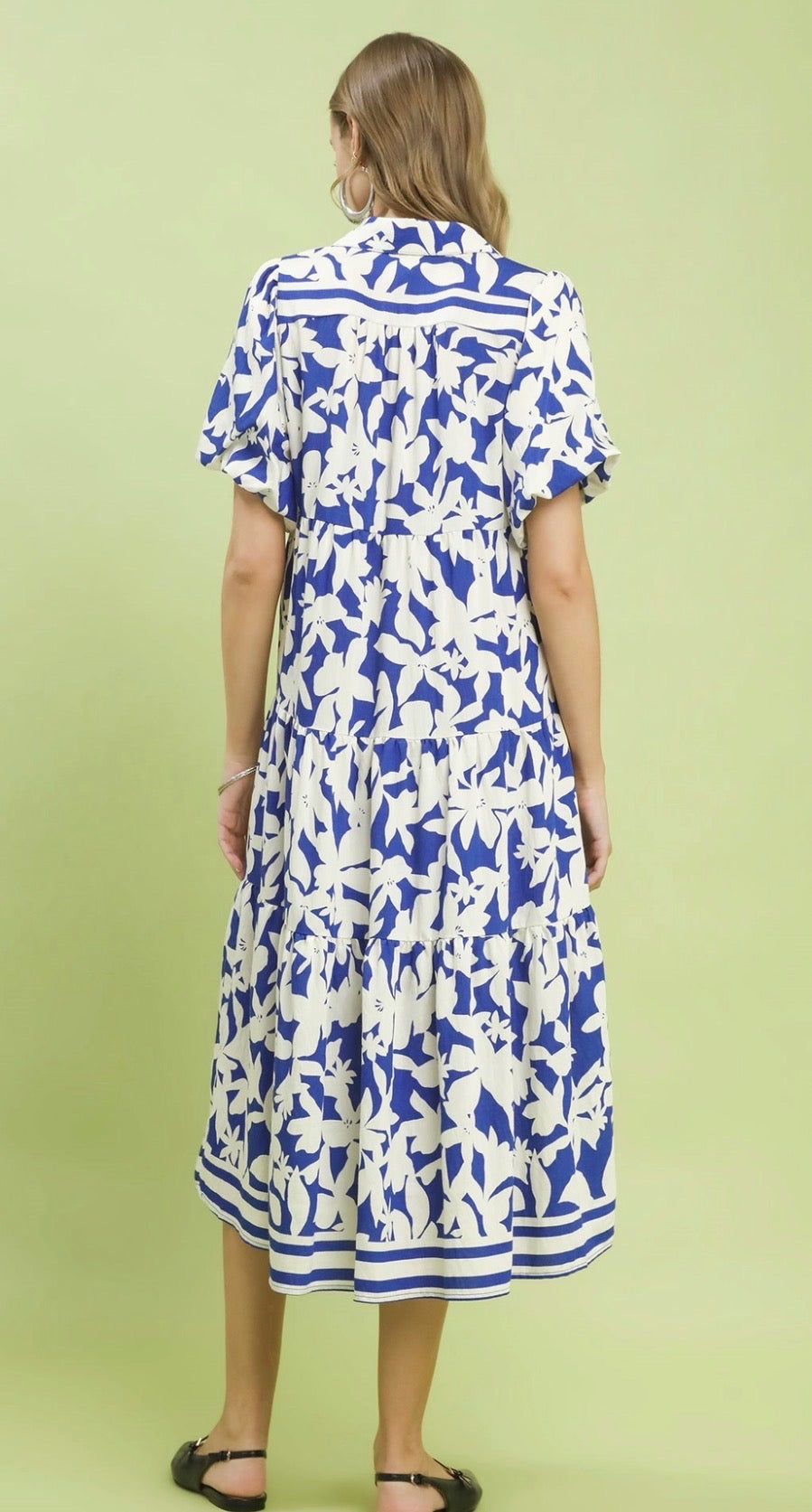 Botanical Print Dress
