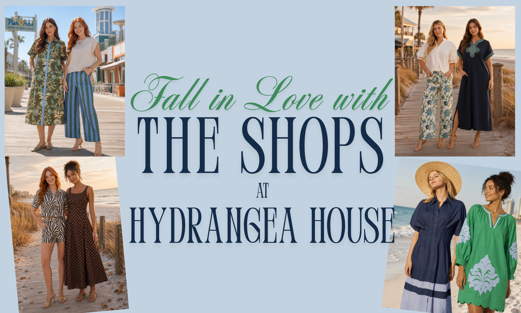 Spring into The Shops - clothing, gifts and artisan made goods in panama city beach
