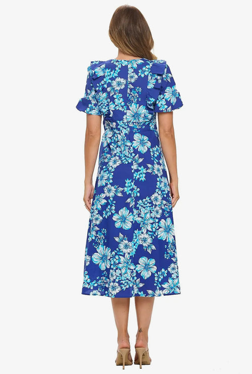 Blue Flower Maxi