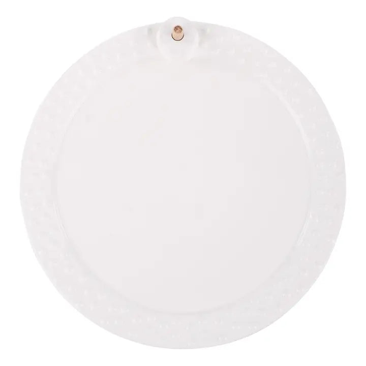 Celebrate Everything White Round Platter