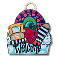 School Rainbow Bright Door Hanger
