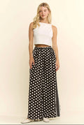 Bold & Dotted Wide Leg Pants