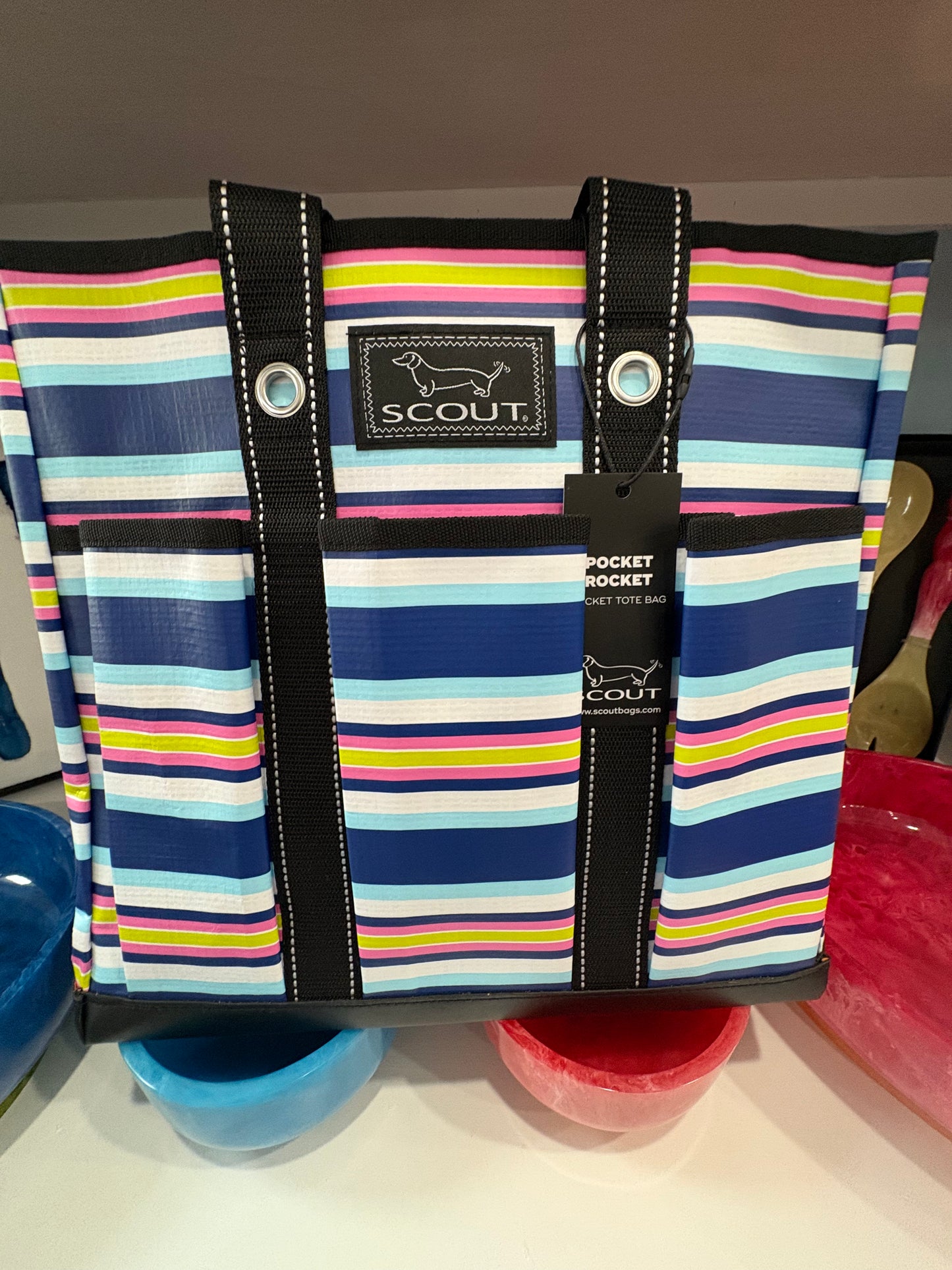 Pocket Rocket Tote Bag