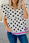 Sweet Spot Flutter Sleeve Top