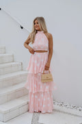 Pink Polka Dot Set