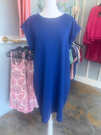 Royal Scuba Dress