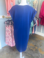 Royal Scuba Dress