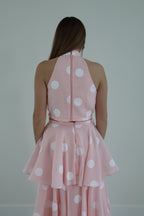 Pink Polka Dot Set