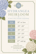 Hydrangea Heirloom Size Guide