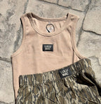 LuLu Mac Taupe Tank
