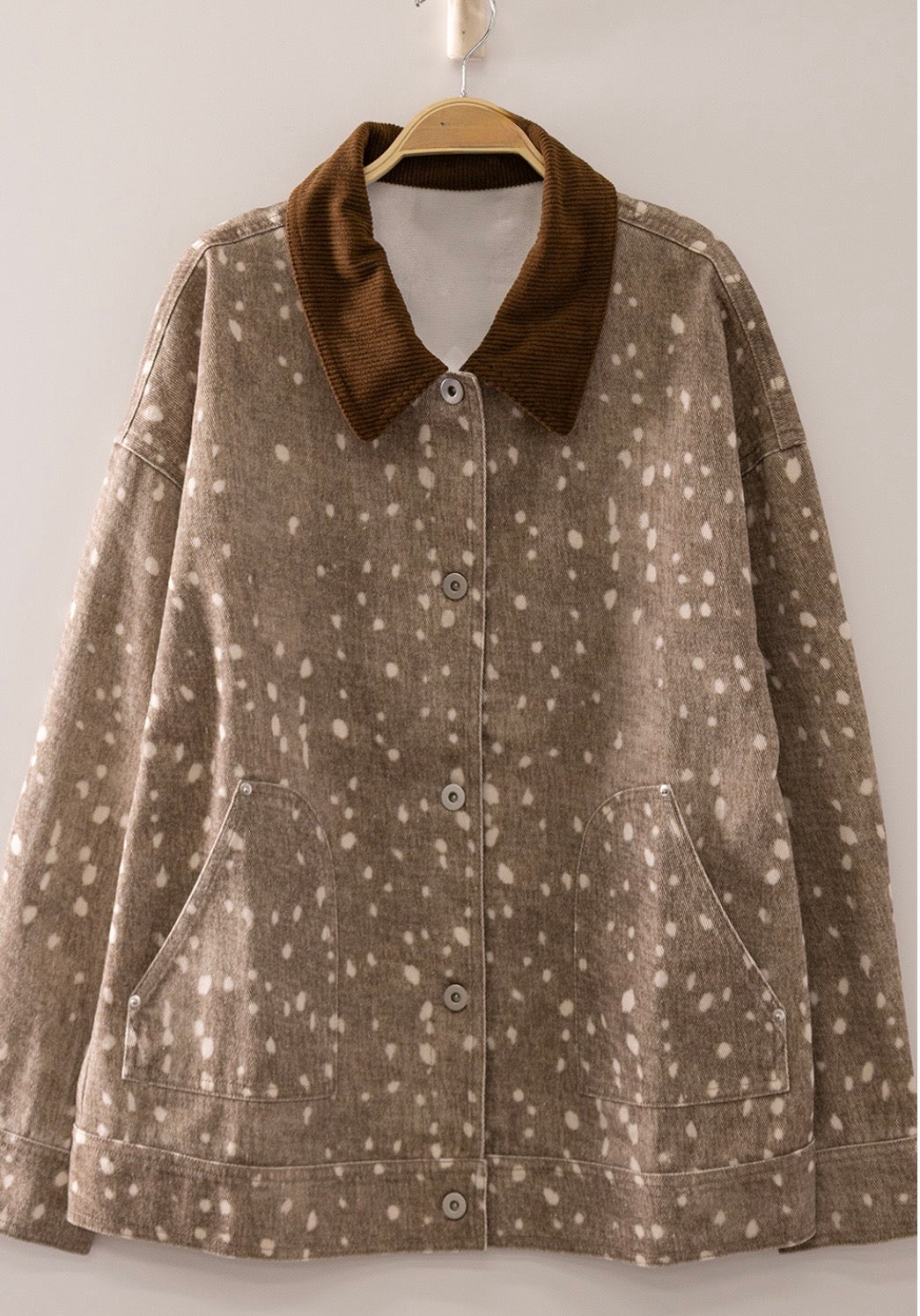 Fawn & Free Button Up Jacket