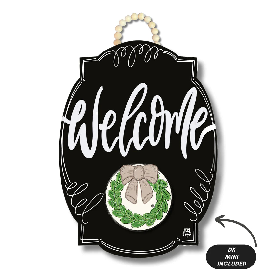 Welcome Black Bloom with Mini