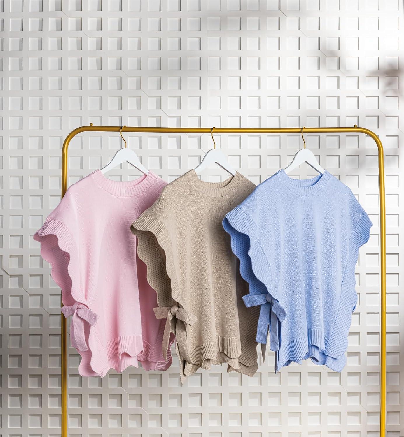 Rigsby Scallop Sweater - Tan