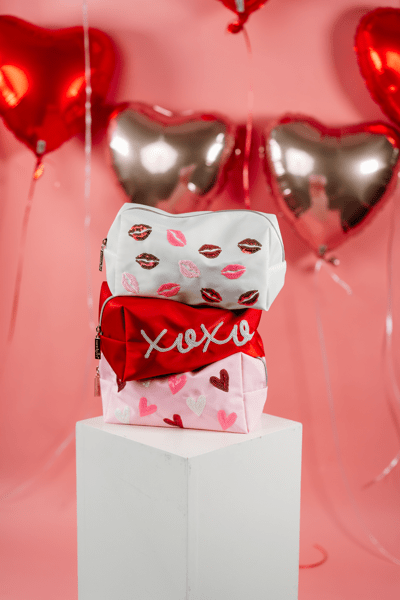 Pink Hearts Sparkle Case