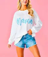 Mama Sparkle Sweater