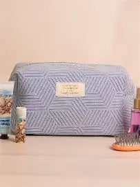 Blue Ice Cosmetic Bag