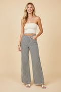 Walk the Line Wide Leg Pants